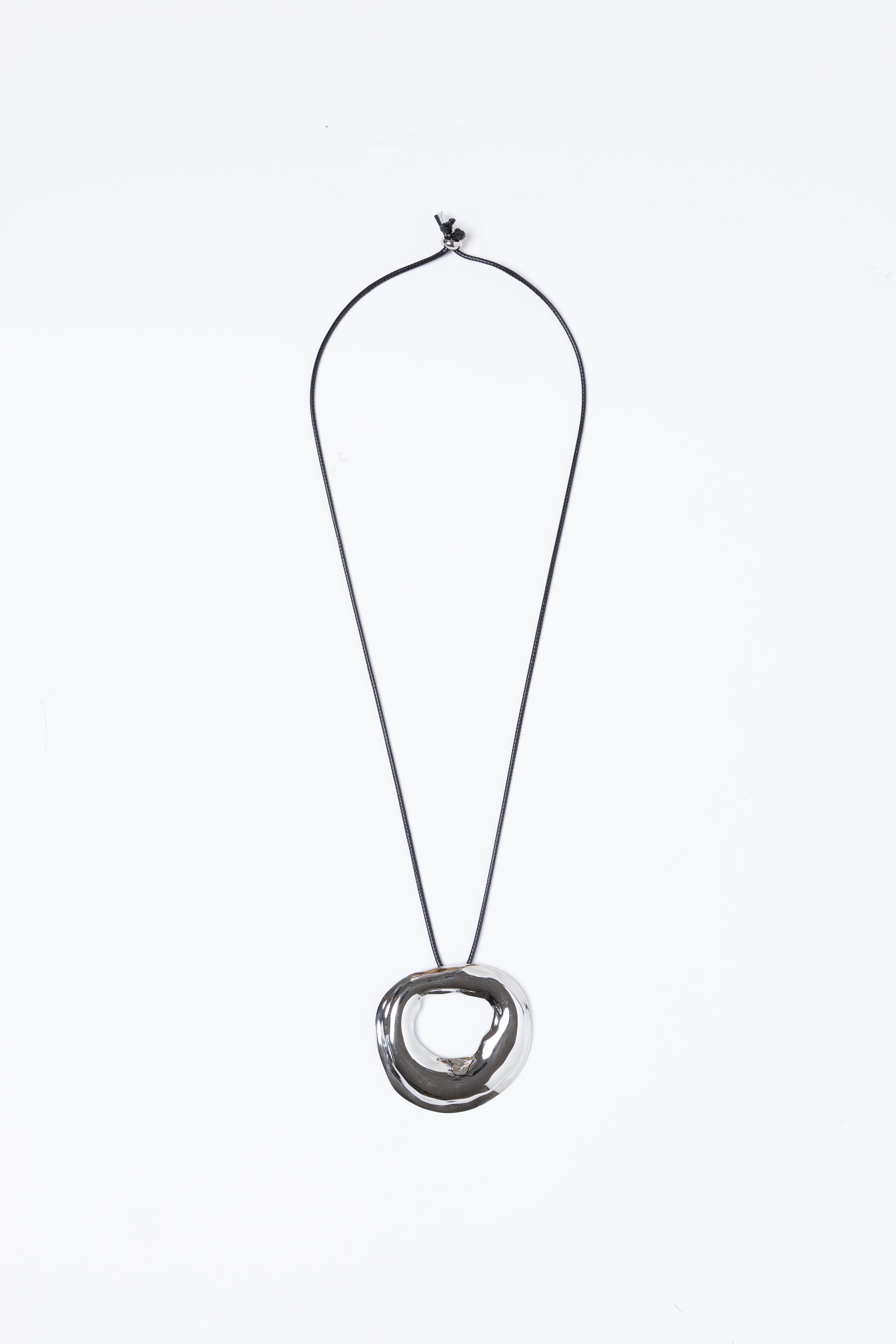 BLOW NECKLACE SILVER