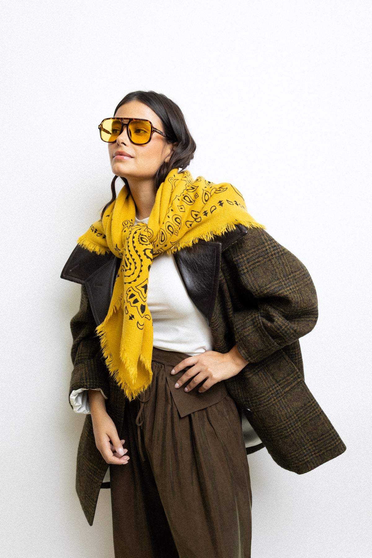 MAXI BANDANA YELLOW