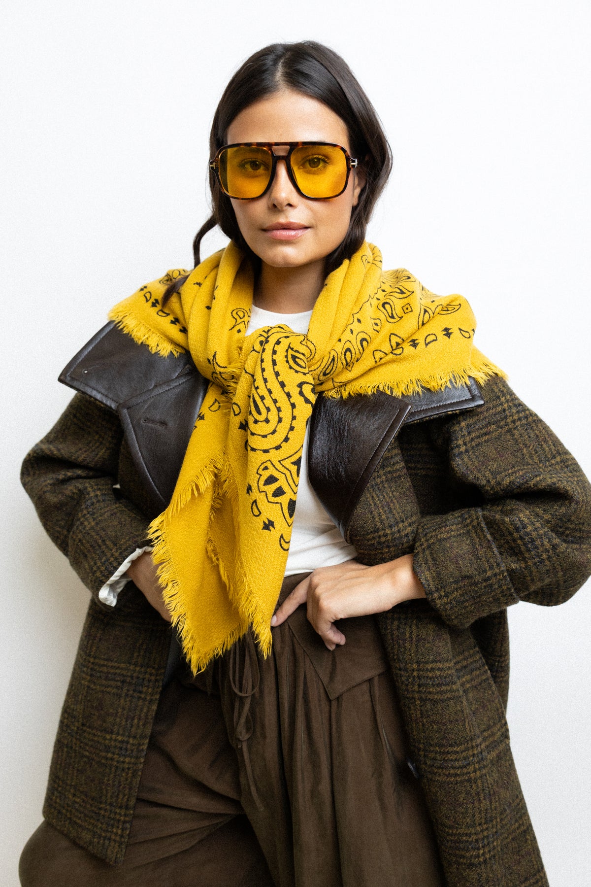 MAXI BANDANA YELLOW
