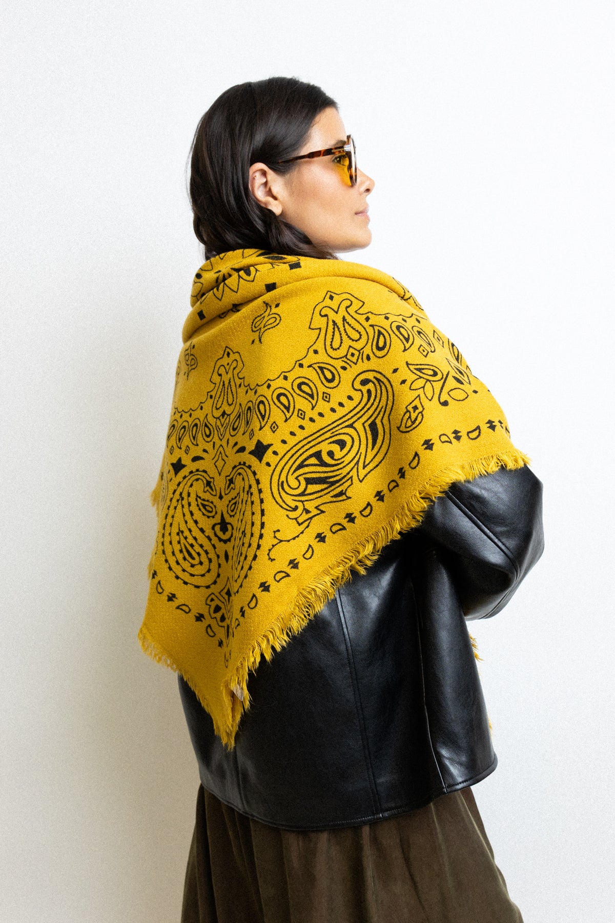 MAXI BANDANA YELLOW
