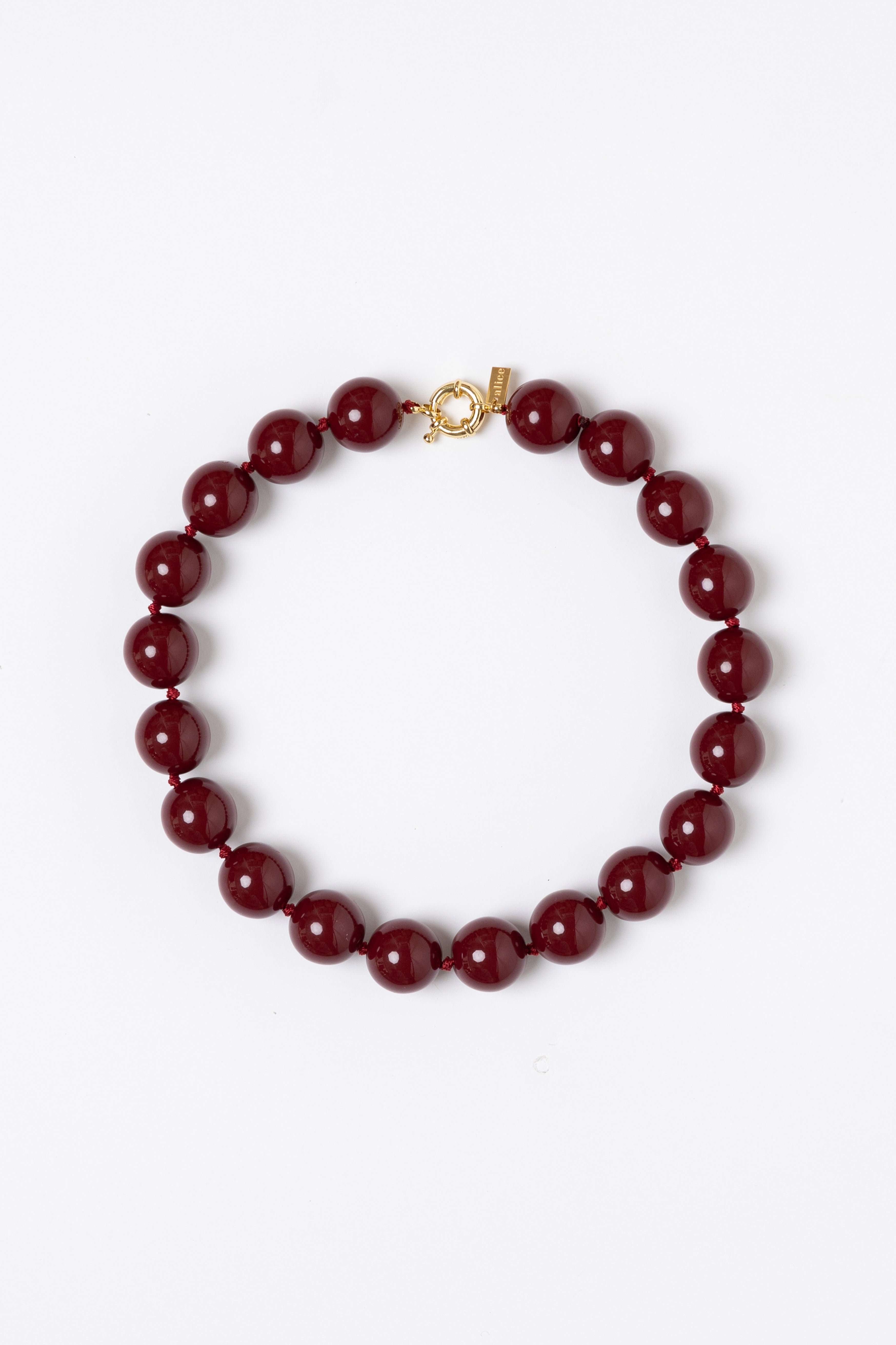 GRAND NECKLACE BORDEAUX