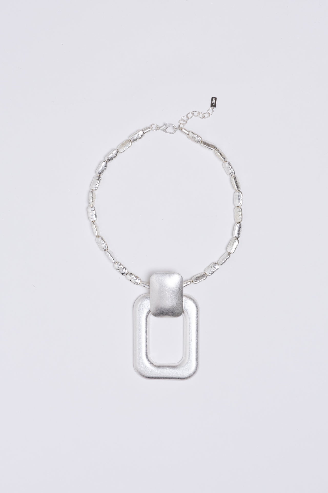 BOLD NECKLACE SILVER