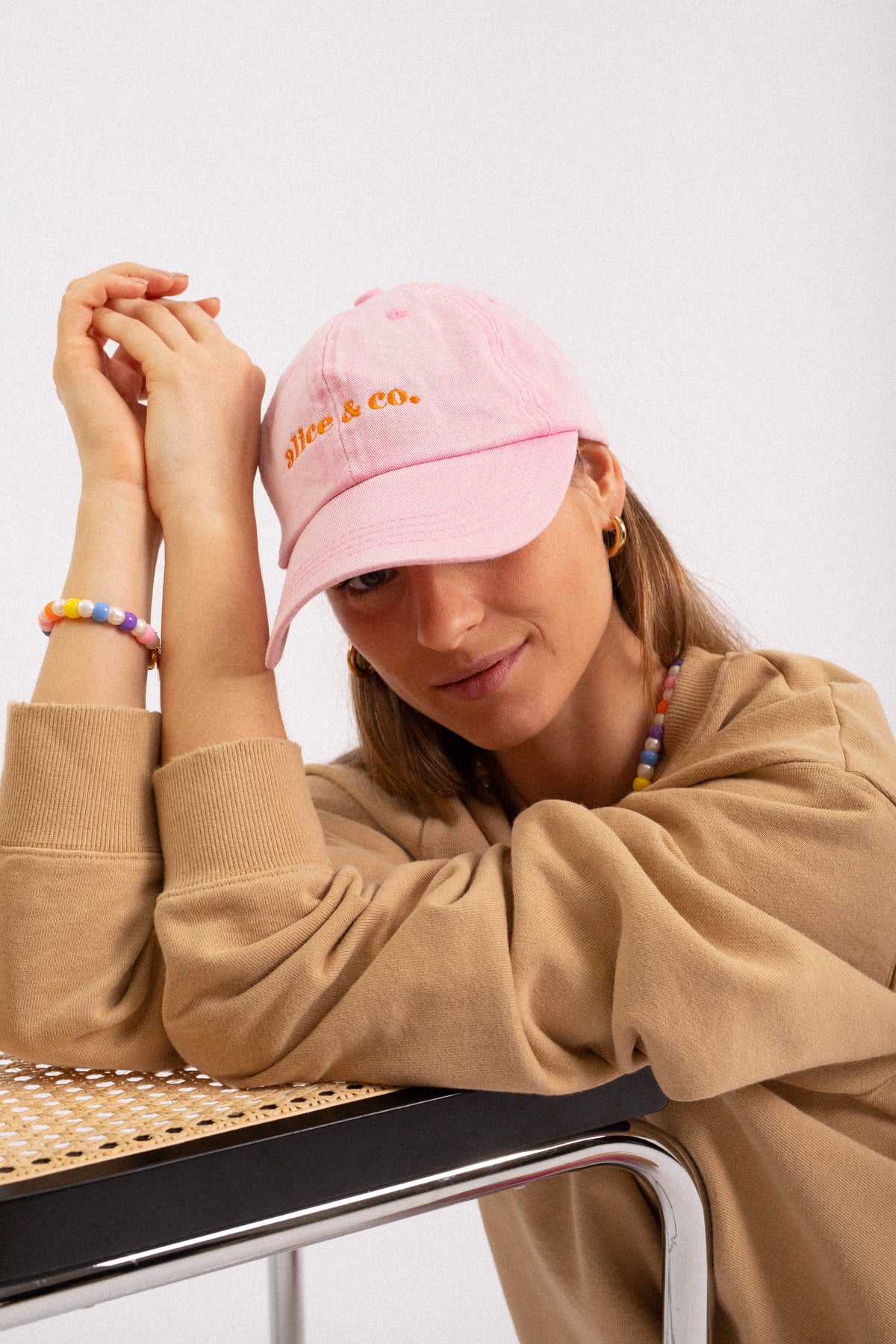 ALICE CAP PINK
