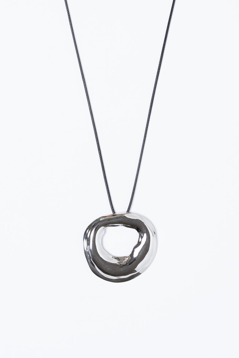 BLOW NECKLACE SILVER
