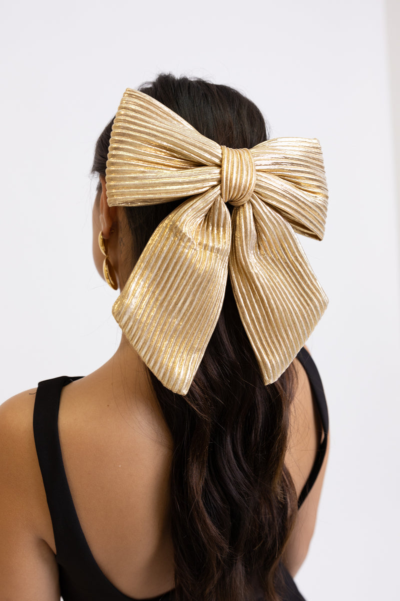 MARIAH GOLD BOW