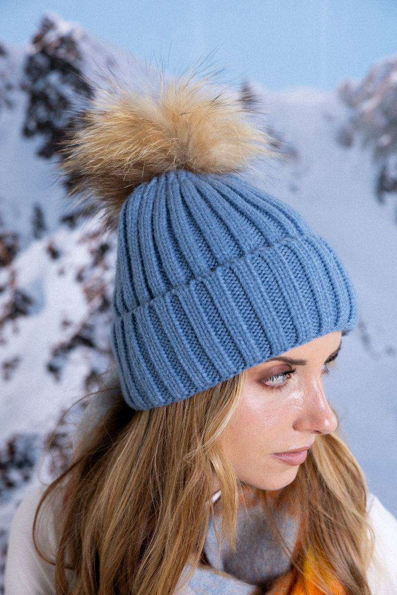 ALICE BEANIE BLUE