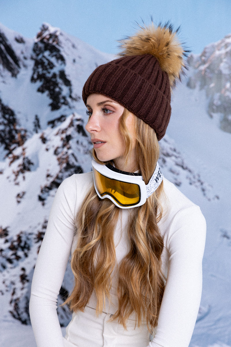 ALICE BEANIE BROWN