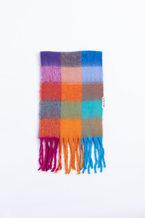 ALICE SCARF MULTICOLOR PINK