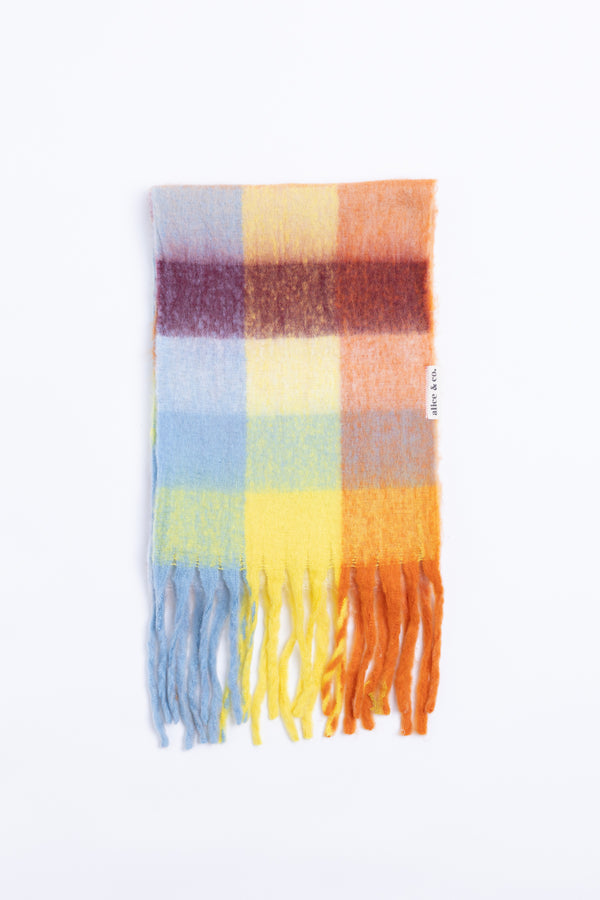 ALICE SCARF MULTICOLOR BLUE