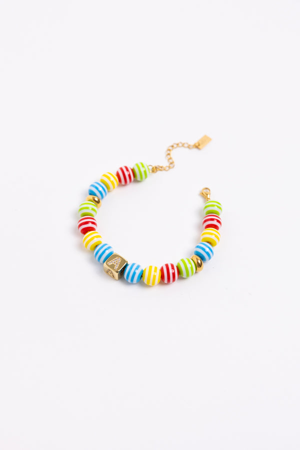 RAINBOW CUBE BRACELET