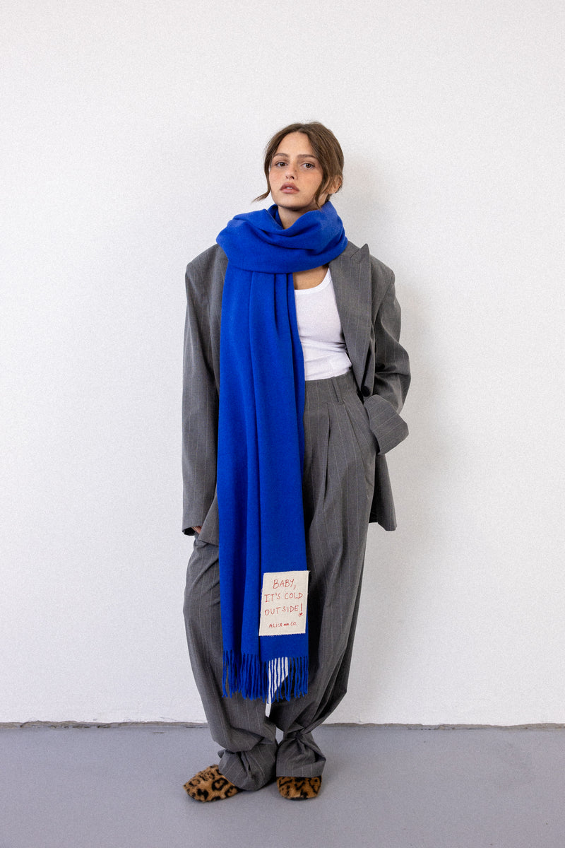 ALICE SCARF BLUE