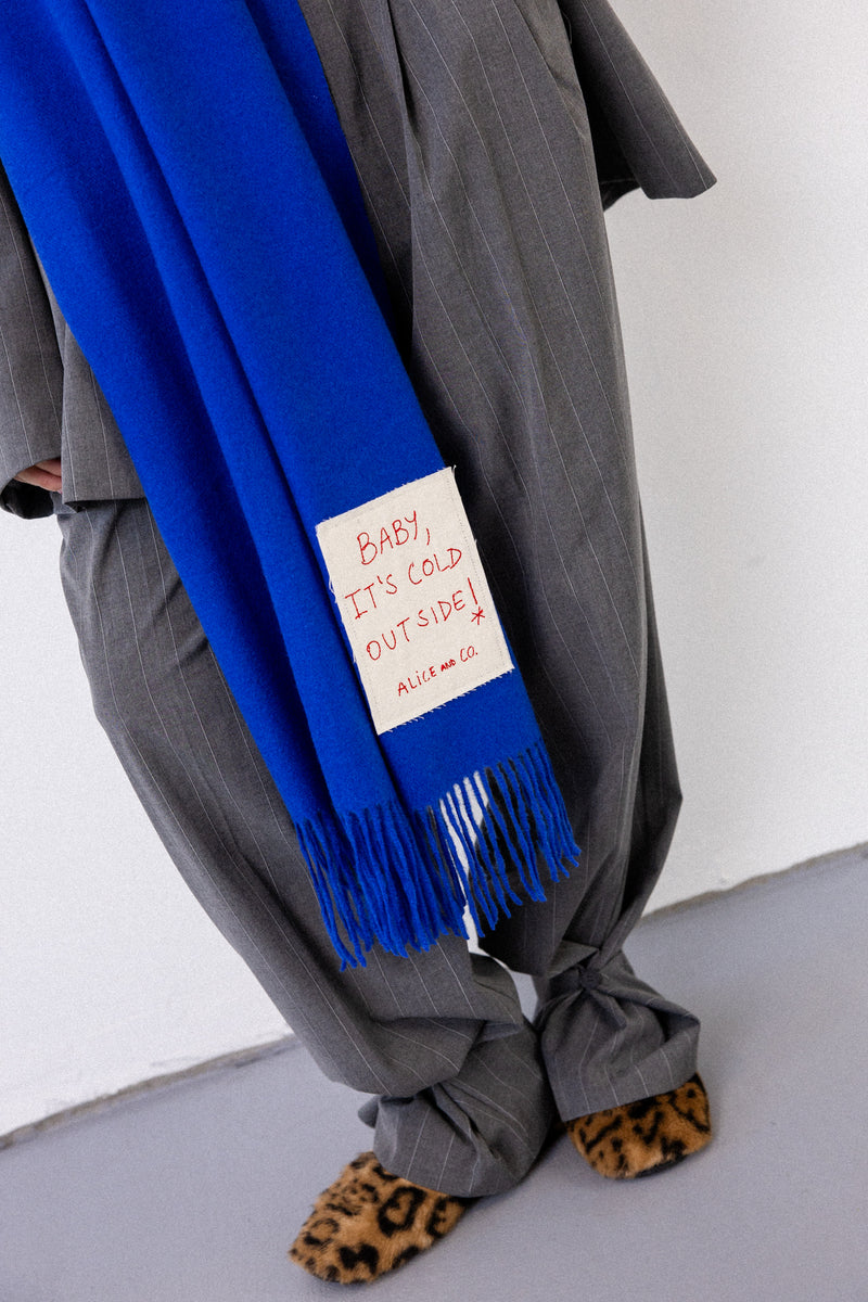 ALICE SCARF BLUE