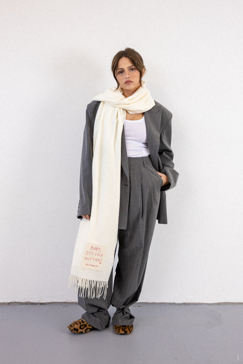 ALICE SCARF CREAM