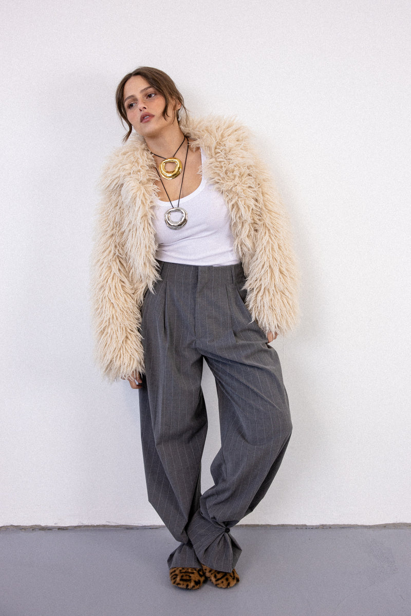 BLOW NECKLACE SILVER