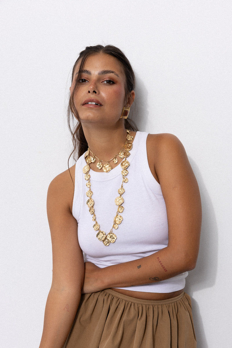 MOON NECKLACE GOLD