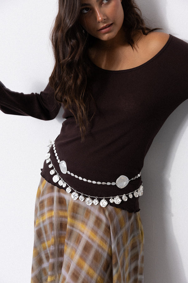 LUNA NECKLACE SILVER