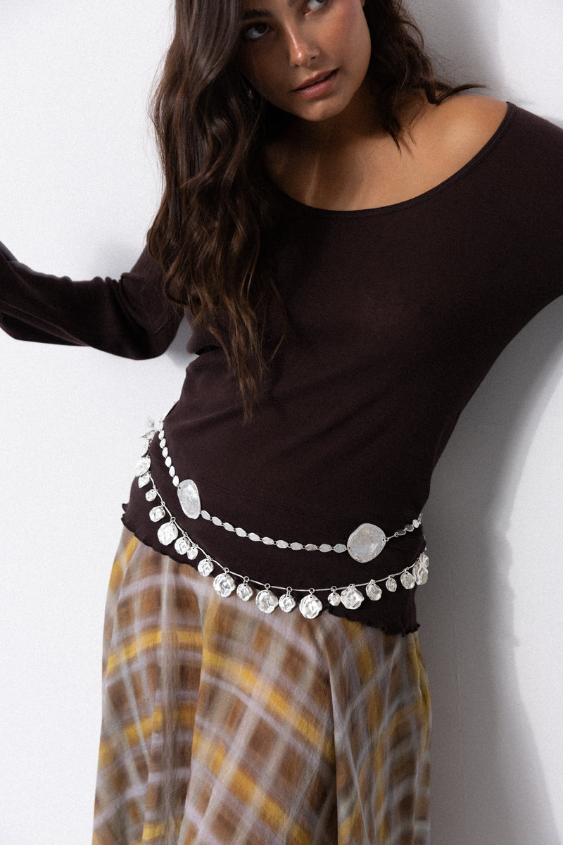 LUNA NECKLACE SILVER