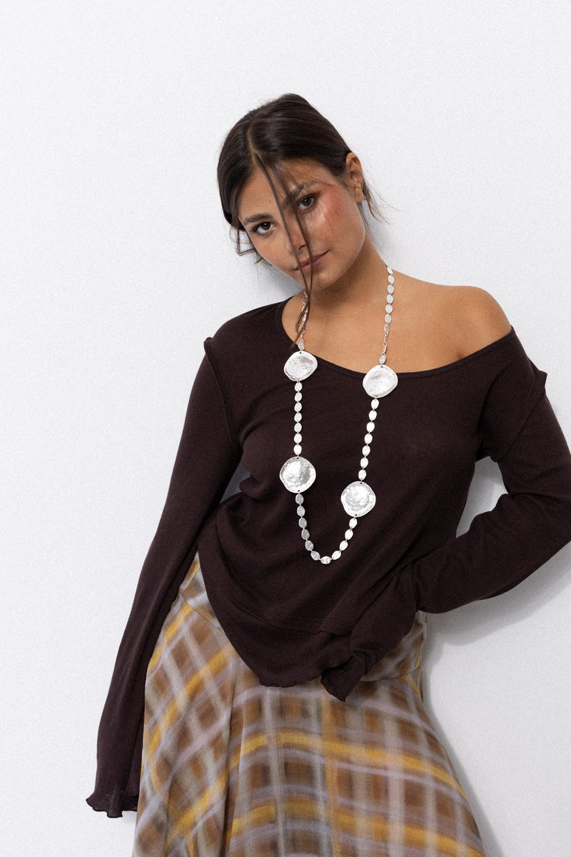 LUNA NECKLACE SILVER