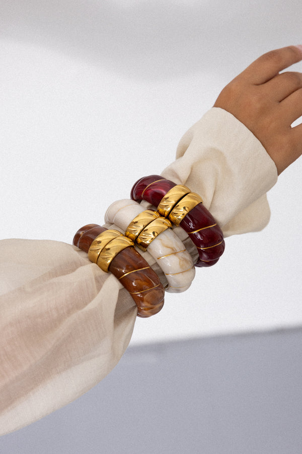 MOLLY CUFF BORDEAUX