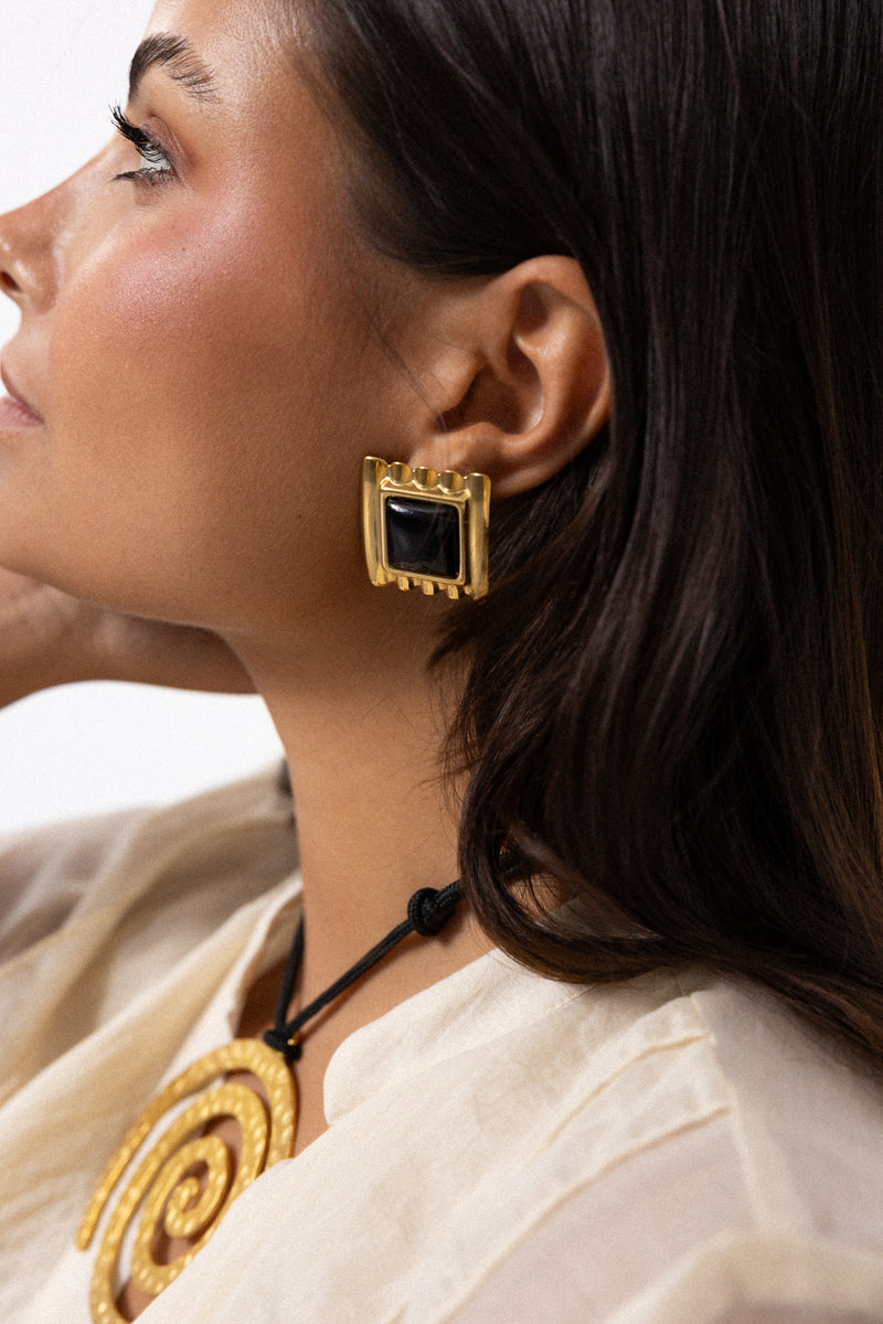 MOLLY EARRINGS BLACK