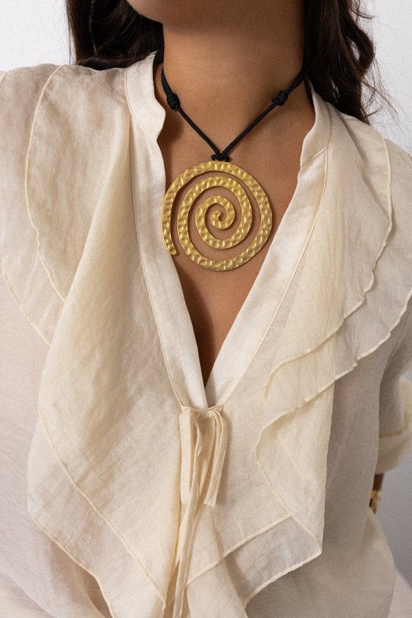 SPIRAL NECKLACE