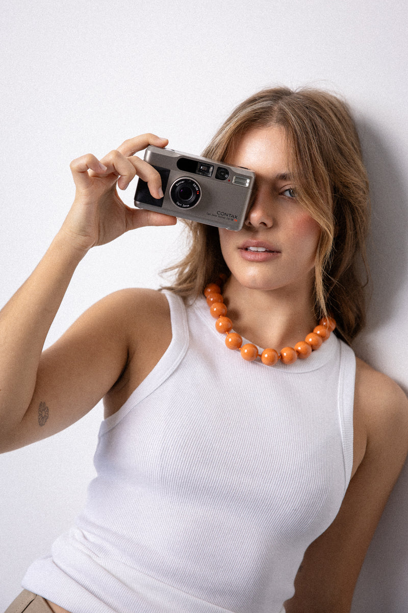 GRAND NECKLACE TERRACOTTA