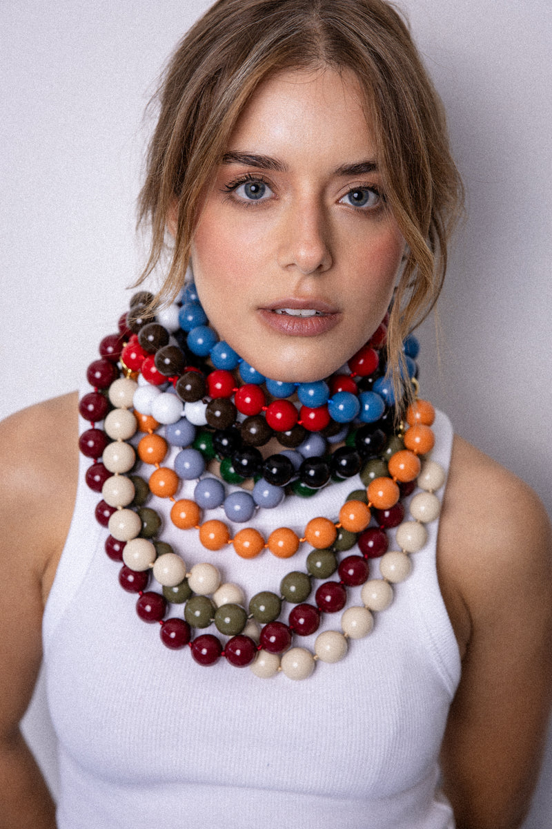 GRAND NECKLACE OLIVE