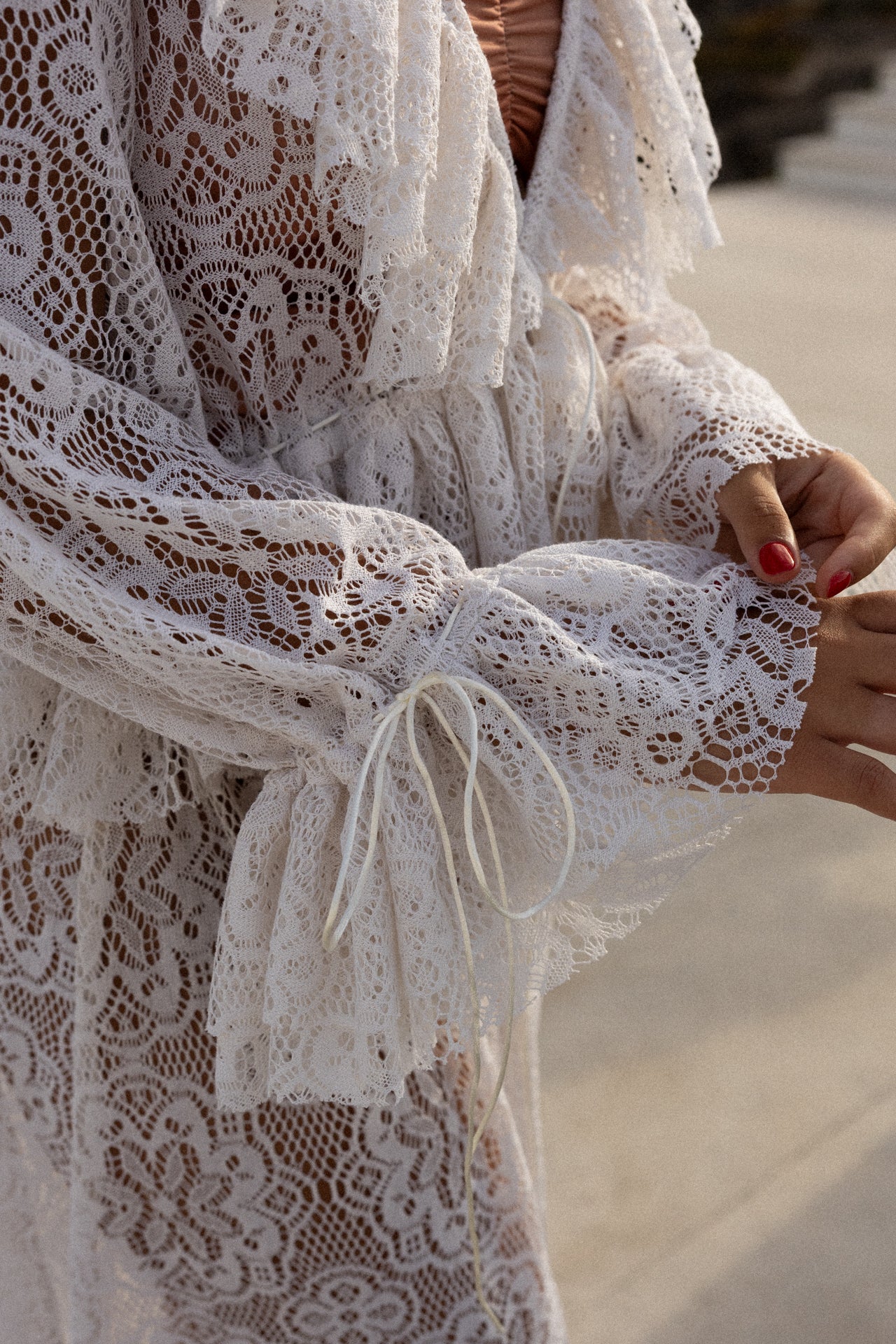 ROSETTE MAXI ROBE