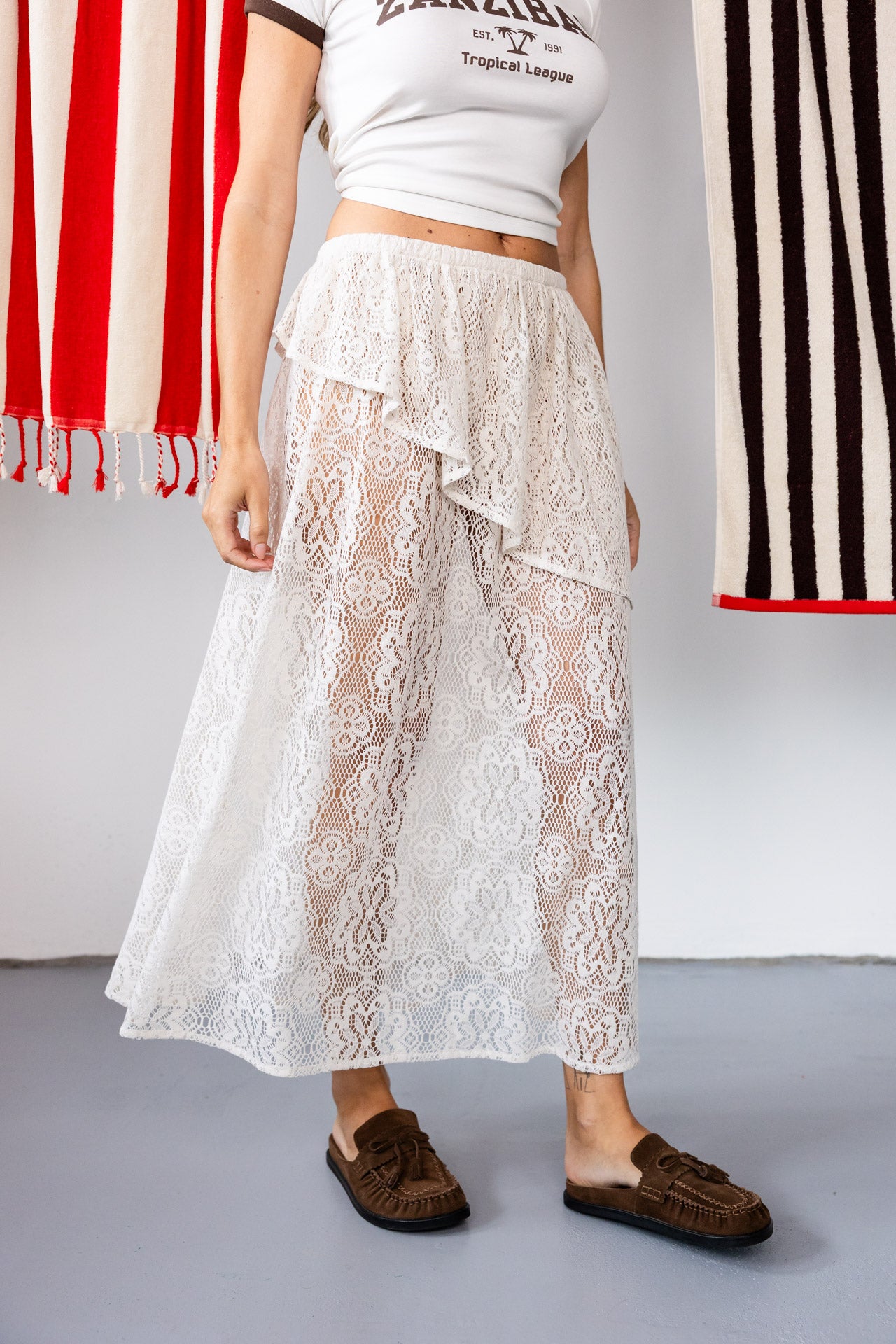 ROSETTE SKIRT