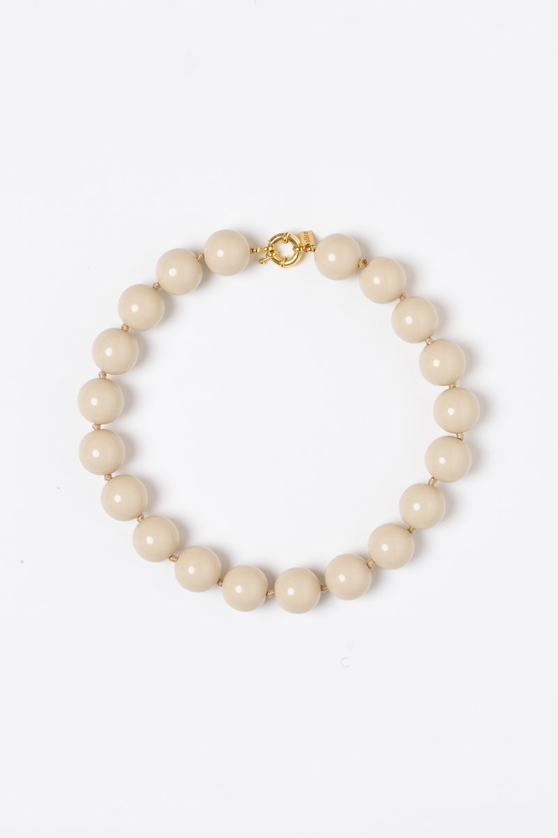 GRAND NECKLACE BEIGE
