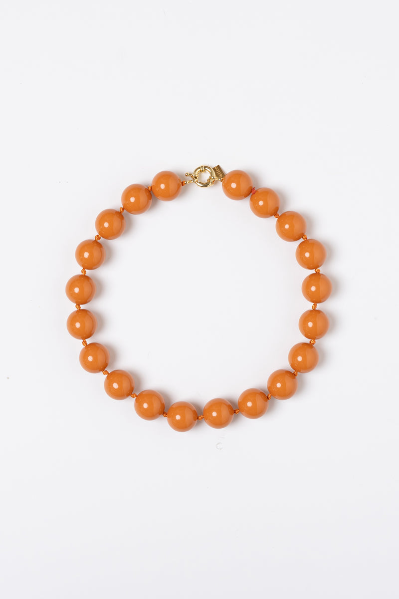 GRAND NECKLACE TERRACOTTA