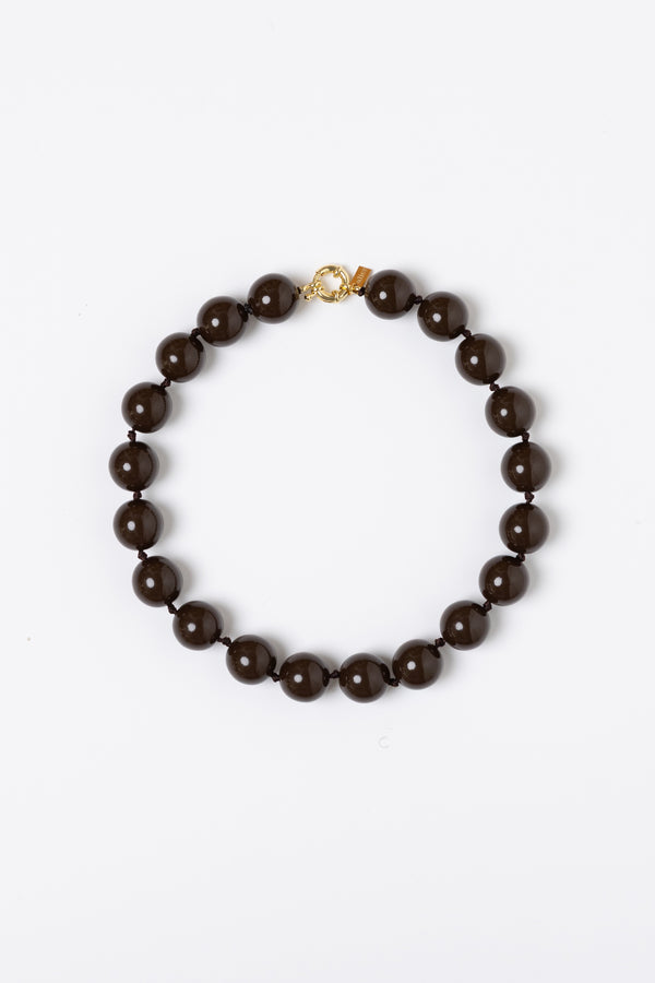GRAND NECKLACE BROWN