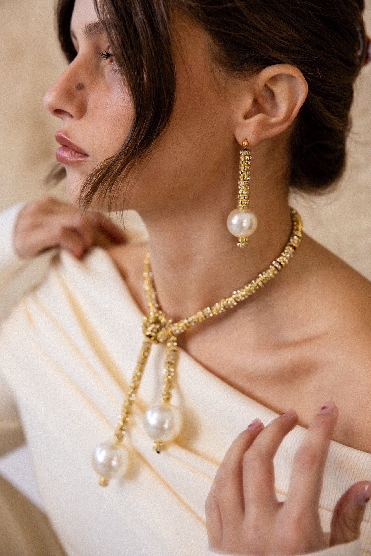 MARLO EARRINGS GOLD