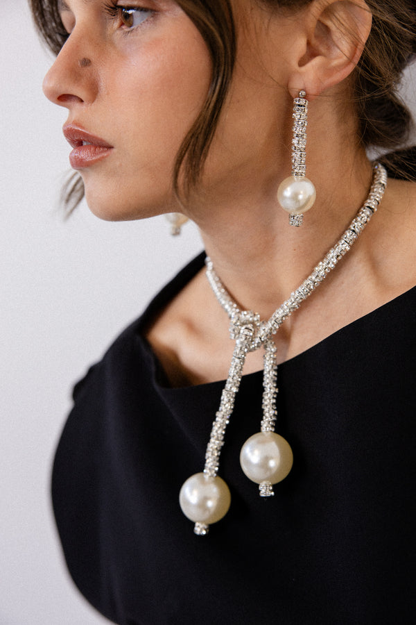 MARLO EARRINGS SILVER