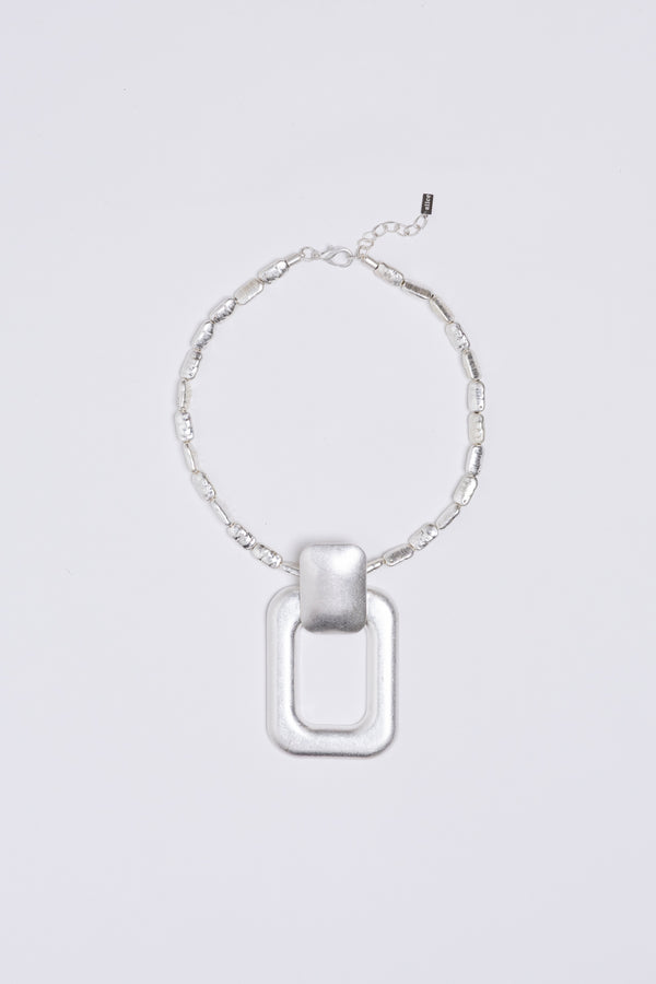 BOLD NECKLACE SILVER