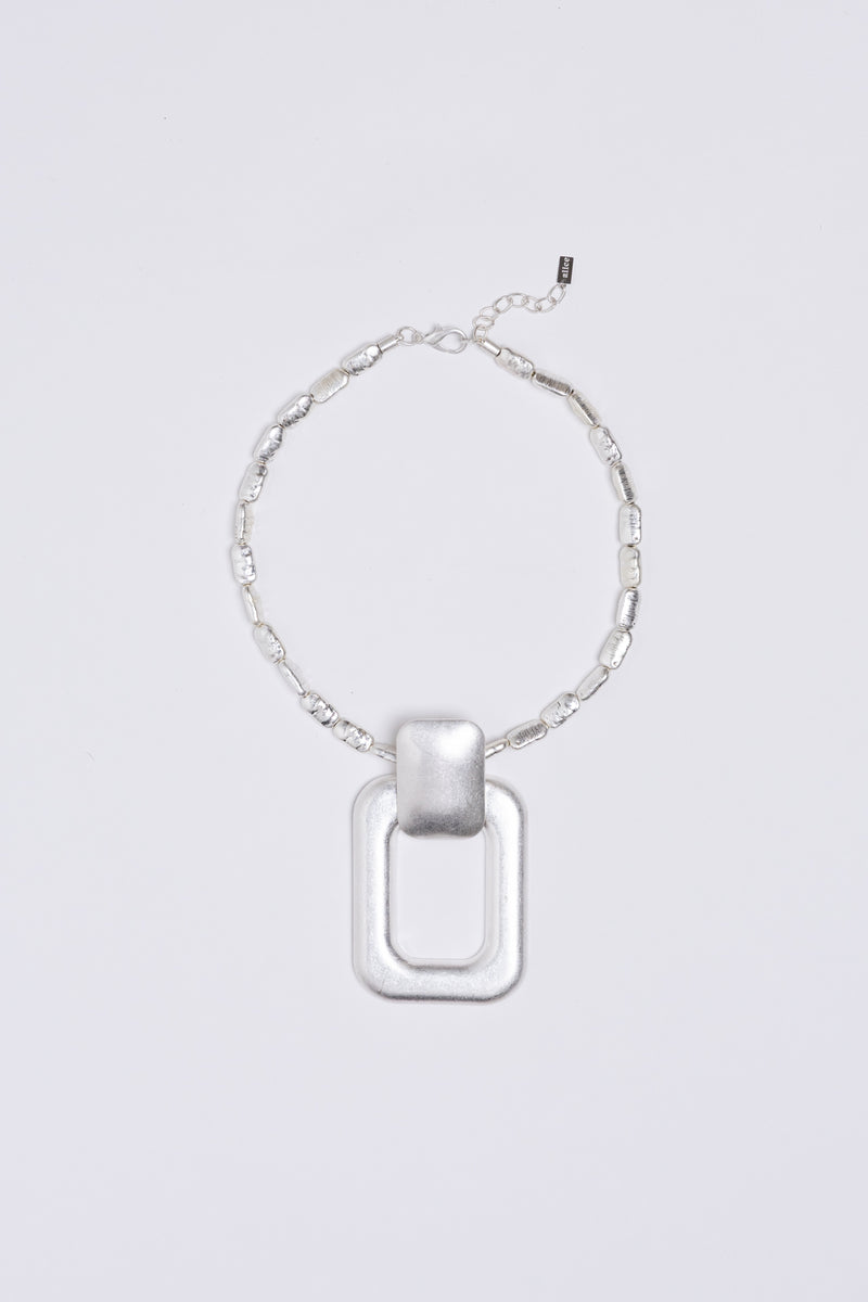 BOLD NECKLACE SILVER