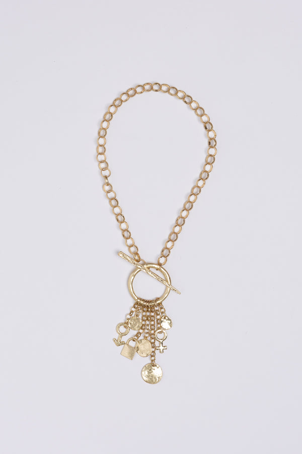 TOGGLE NECKLACE GOLD
