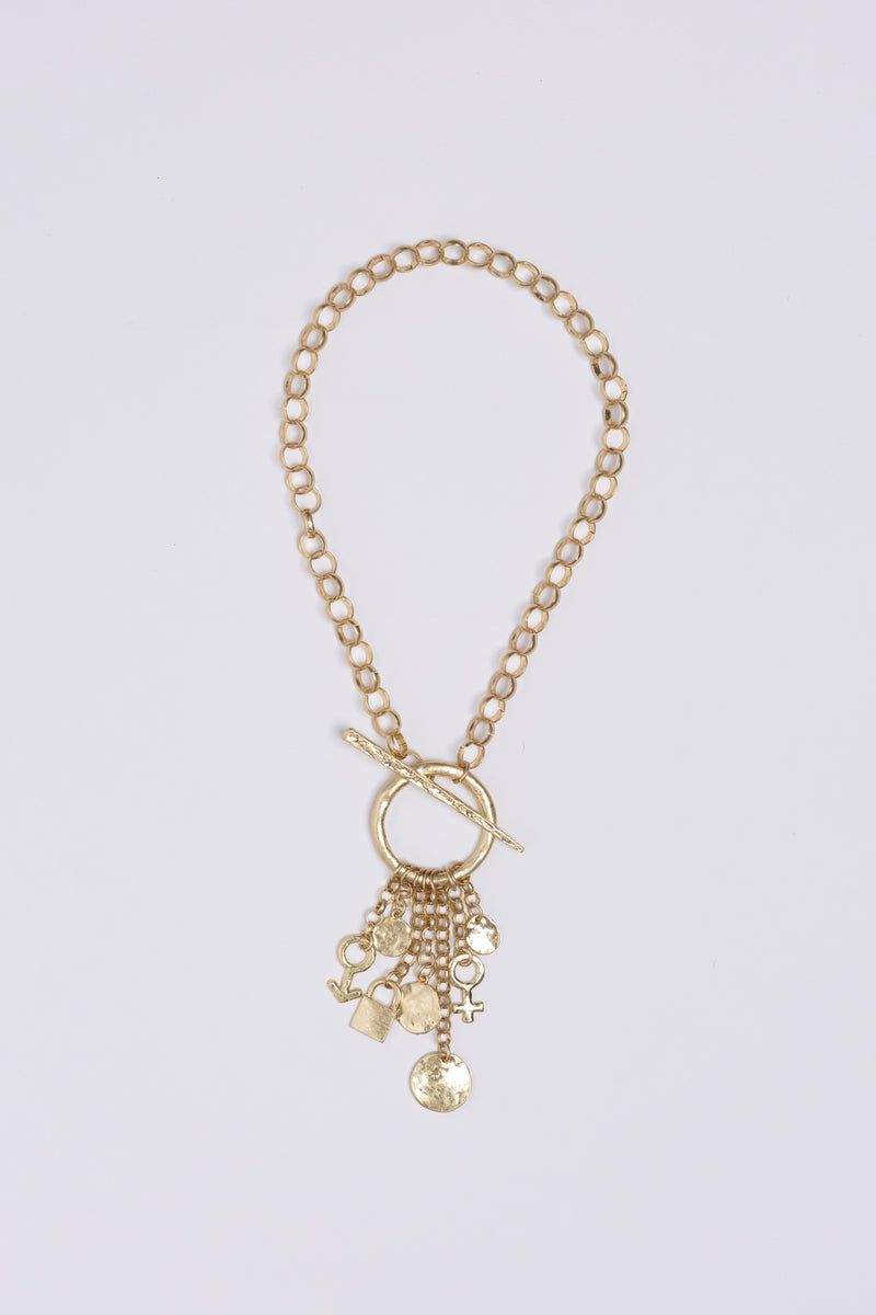 TOGGLE NECKLACE GOLD