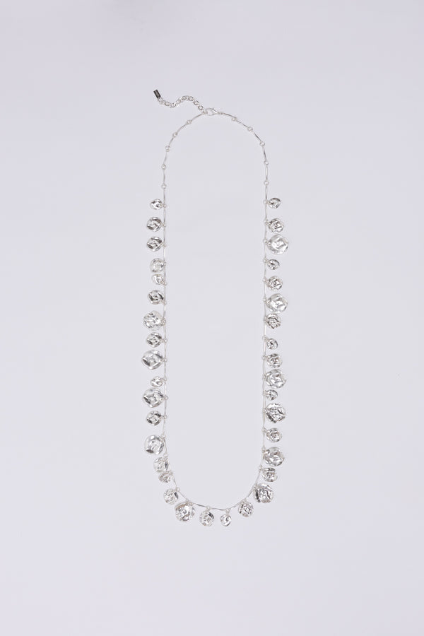 MOON NECKLACE SILVER