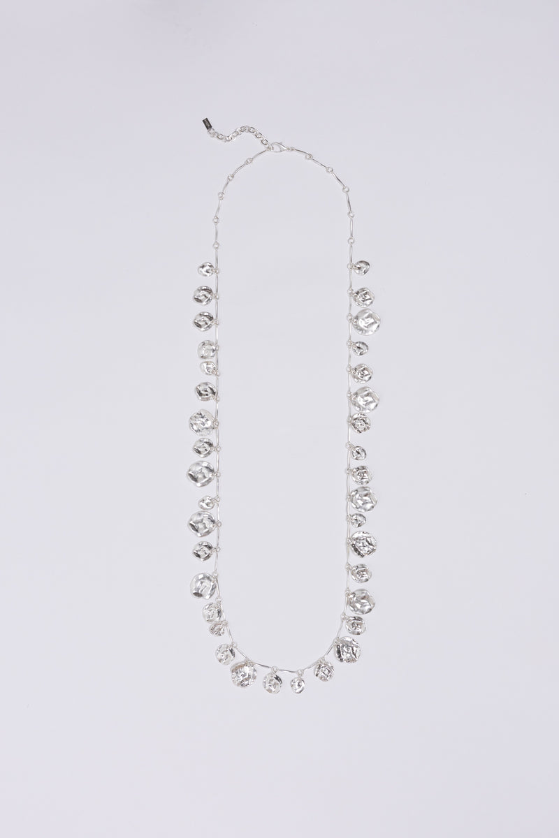MOON NECKLACE SILVER