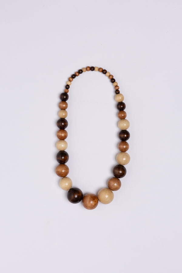 GRAND WOOD NECKLACE