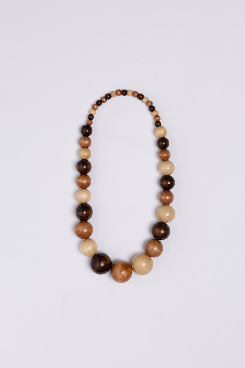 GRAND WOOD NECKLACE