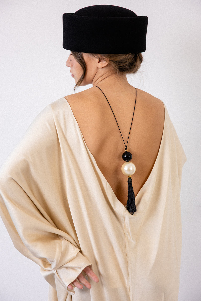 IVORY NECKLACE WHITE