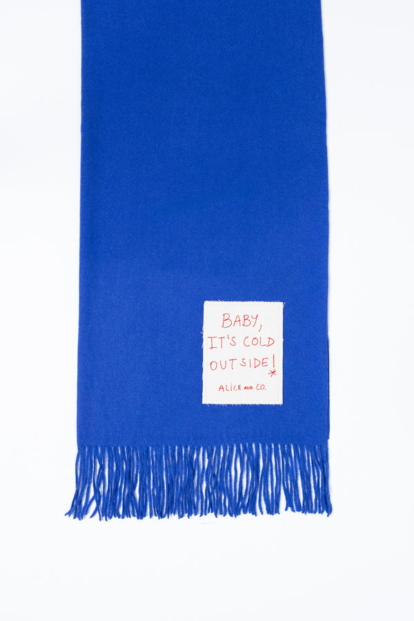 ALICE SCARF BLUE