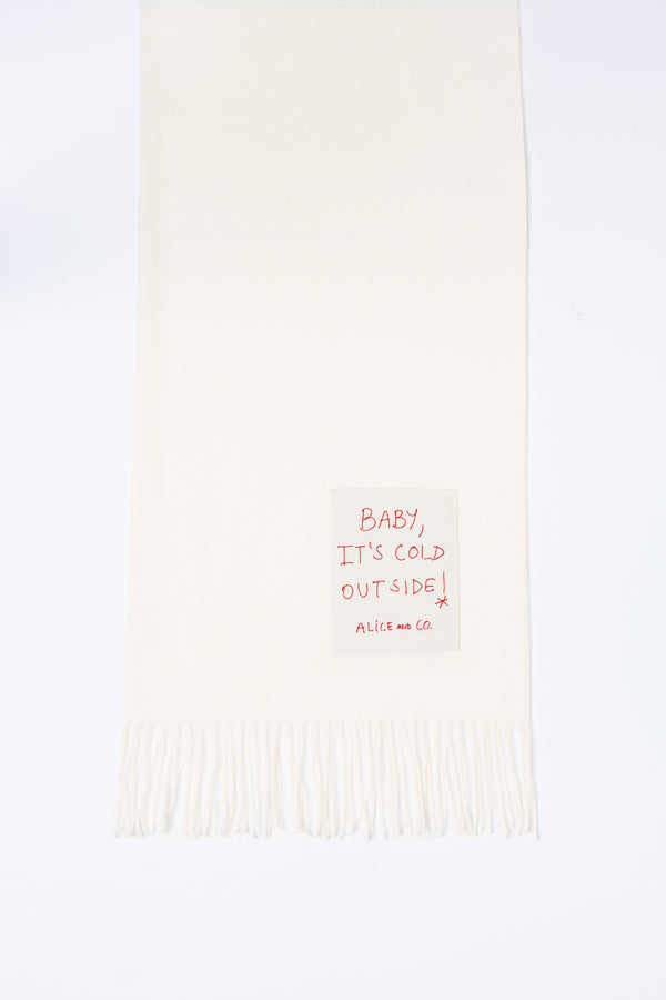 ALICE SCARF CREAM