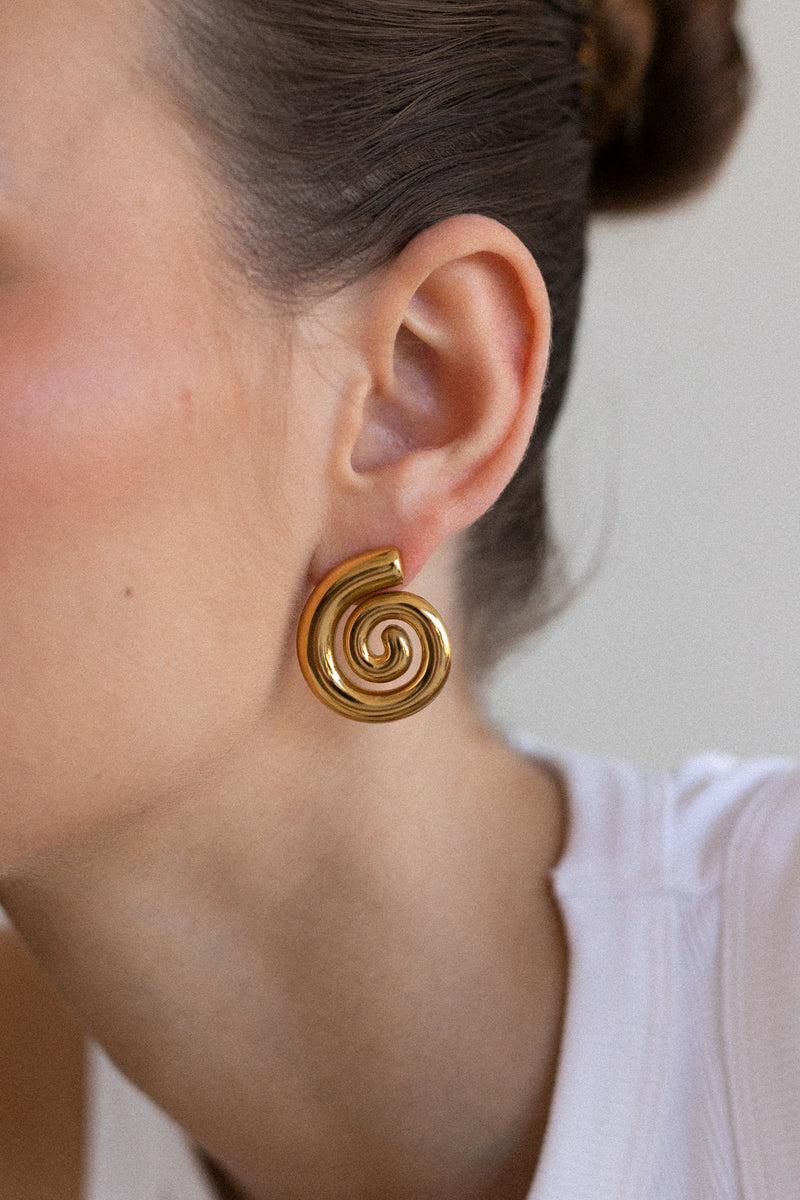 SPIRAL EARRINGS