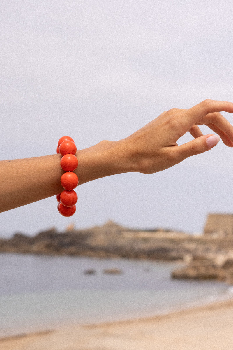 GRAND BRACELET ORANGE