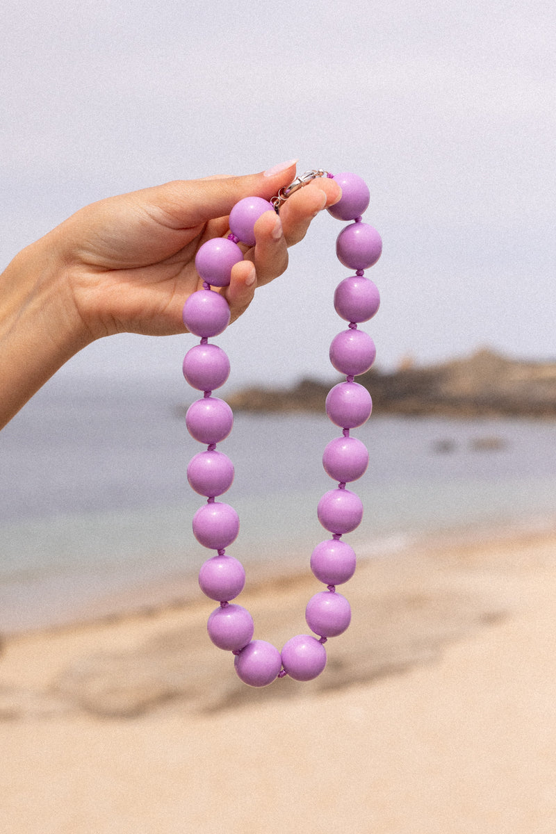 GRAND NECKLACE PURPLE