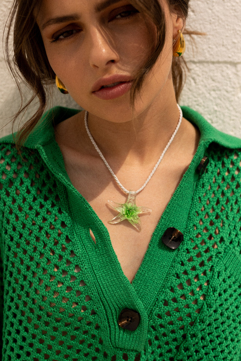 Étoile Green Necklace