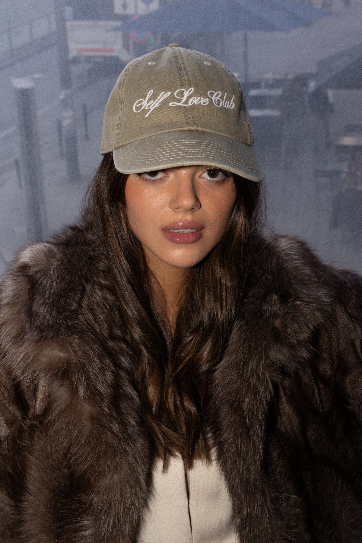 SELF-LOVE CAP BEIGE